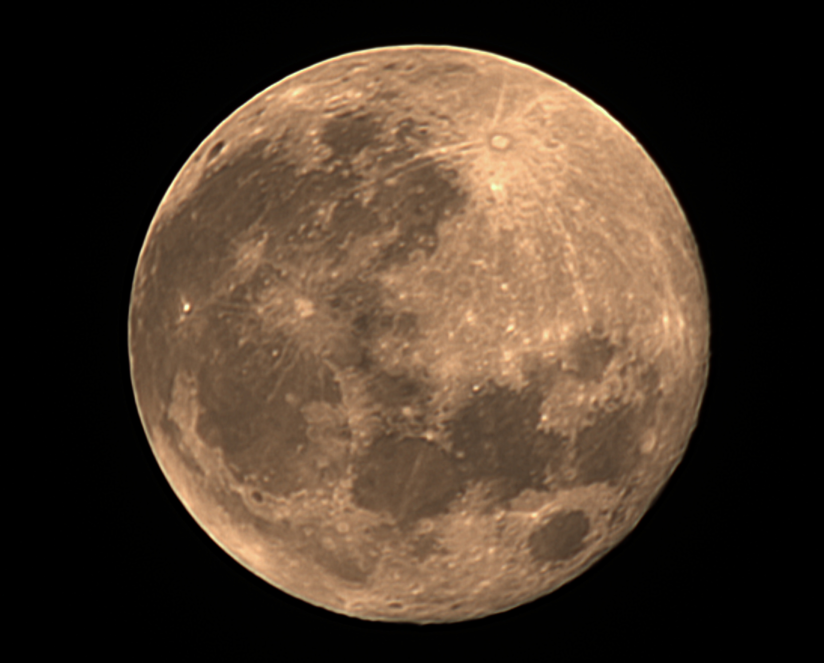 Moon, first stacking